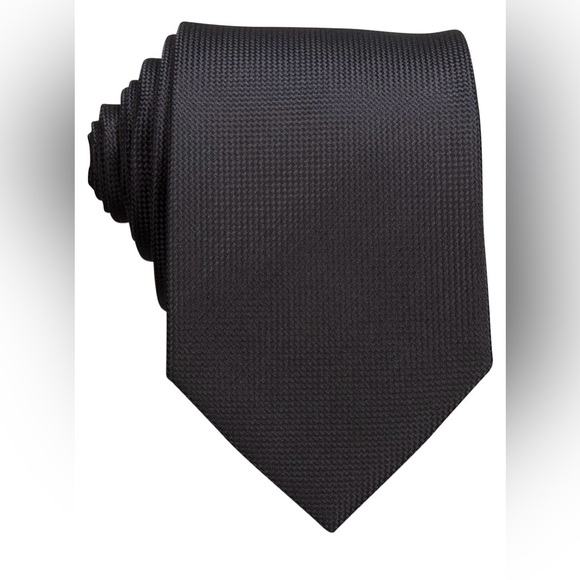 Men's Oxford Solid Tie - Picture 1 of 6